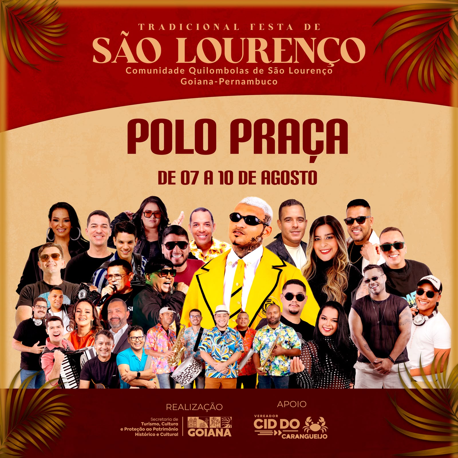 Festa de Povoação de São Lourenço celebra fé, tradição e cultura na comunidade quilombola de Goiana