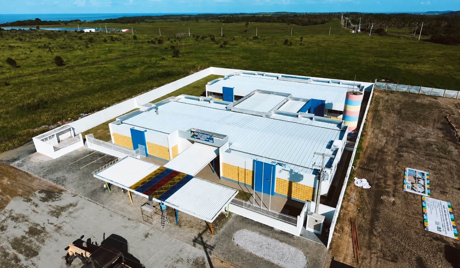 Prefeitura de Goiana inaugura novo CMEI em Povoação de São Lourenço