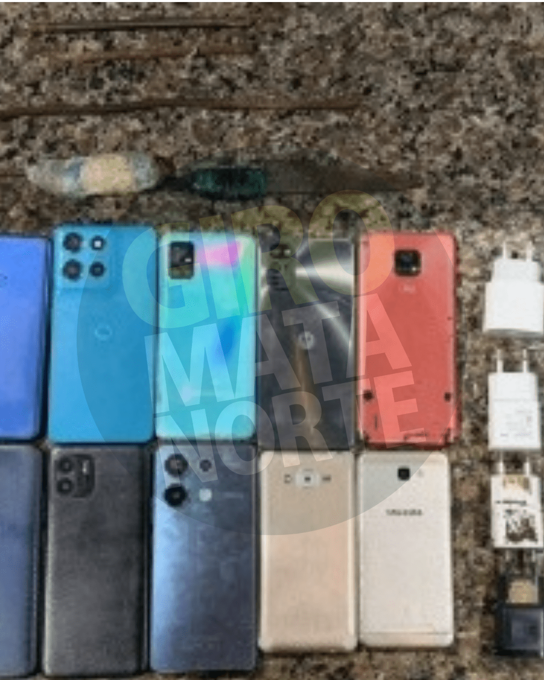 Revista na Cadeia Pública de Goiana apreende 12 celulares, drogas e objetos cortantes